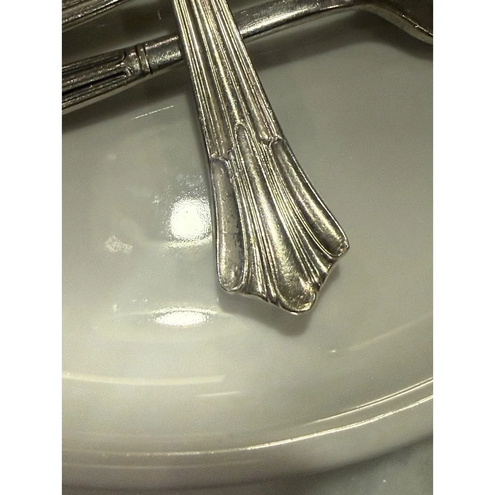 Antique Santa Fe‎ Railroad Dining Car Dinner Fork Place Setting Utensil Vintage